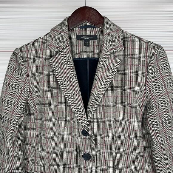 Max Mara Weekend Plaid Fitted Blazer - Picture 2 of 12